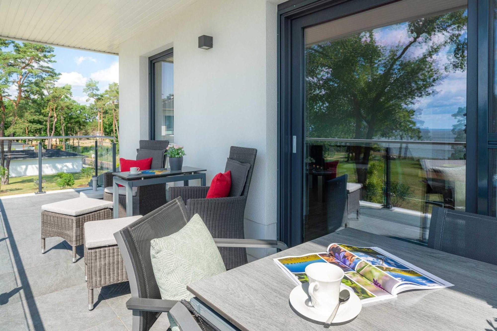 Appartement "Traumzeit" Mit Penthouseflair - Oase Am Haff Garz  Rom bilde